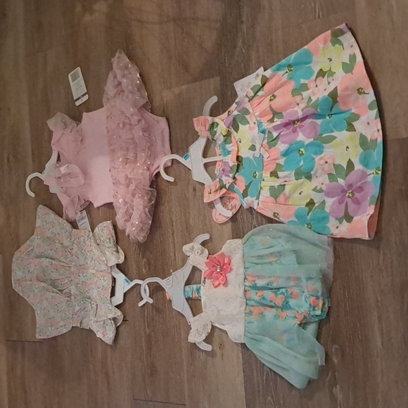 Carter's Other - Carter's Casual Dress in Pink with Floral Design